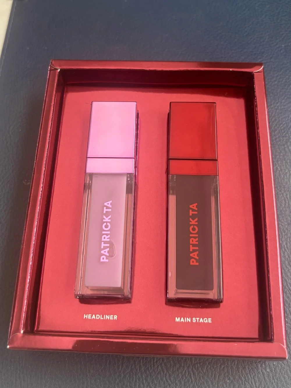 Patrick Ta Major Volume Plumping Gloss Duo — Pink & Deep Berry - MSRP $39